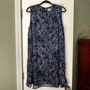 Grey by Jason Wu Dress, rabbit/bunny print, knee length georgette